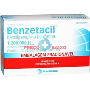 Benzetacil 1200000 UI 1 ampola EuroFarma