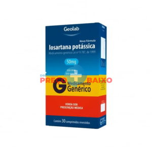 LOSARTANA POTÁSSICA 50MG 30COM GEOLAB