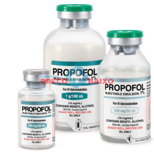 Propofol Injetável 10 mg/mL Com 5 Ampola