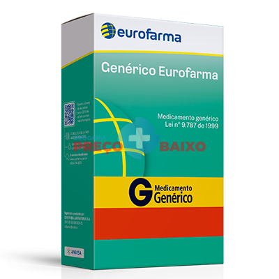 Bicalutamida 50mg (Genérico Eurofarma), com 30 comprimidos revestidos