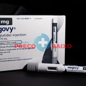 Wegovy 2,4mg Novo Nordisk 4 Doses Injetáveis