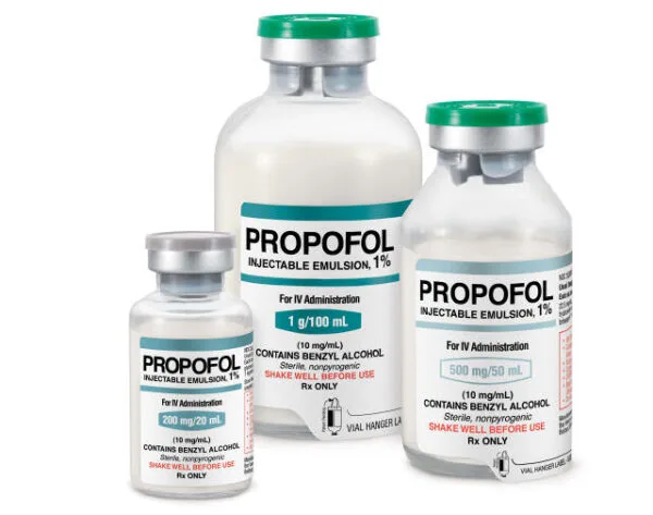 Propofol Sem Receita Propofol Injetável 10 mg/mL Com 5 Ampola